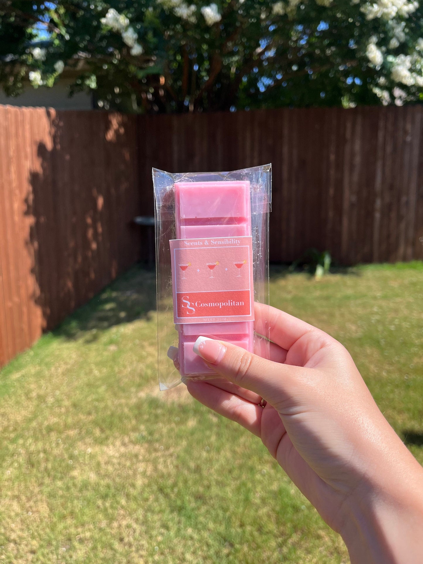 Cosmopolitan, Natural Handmade Wax Melts Snap Bar