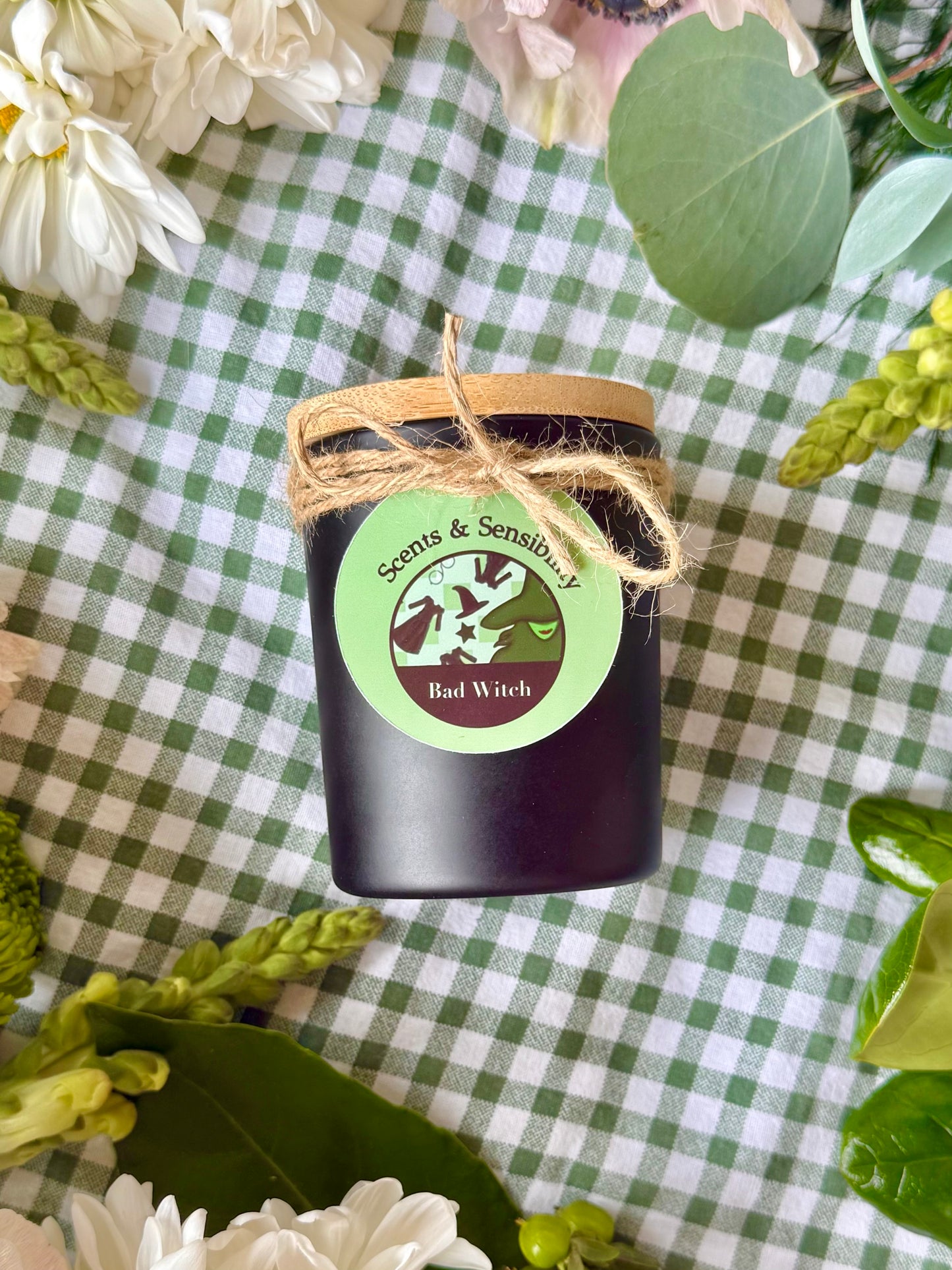 Wicked Inspired Wood Wick Candles