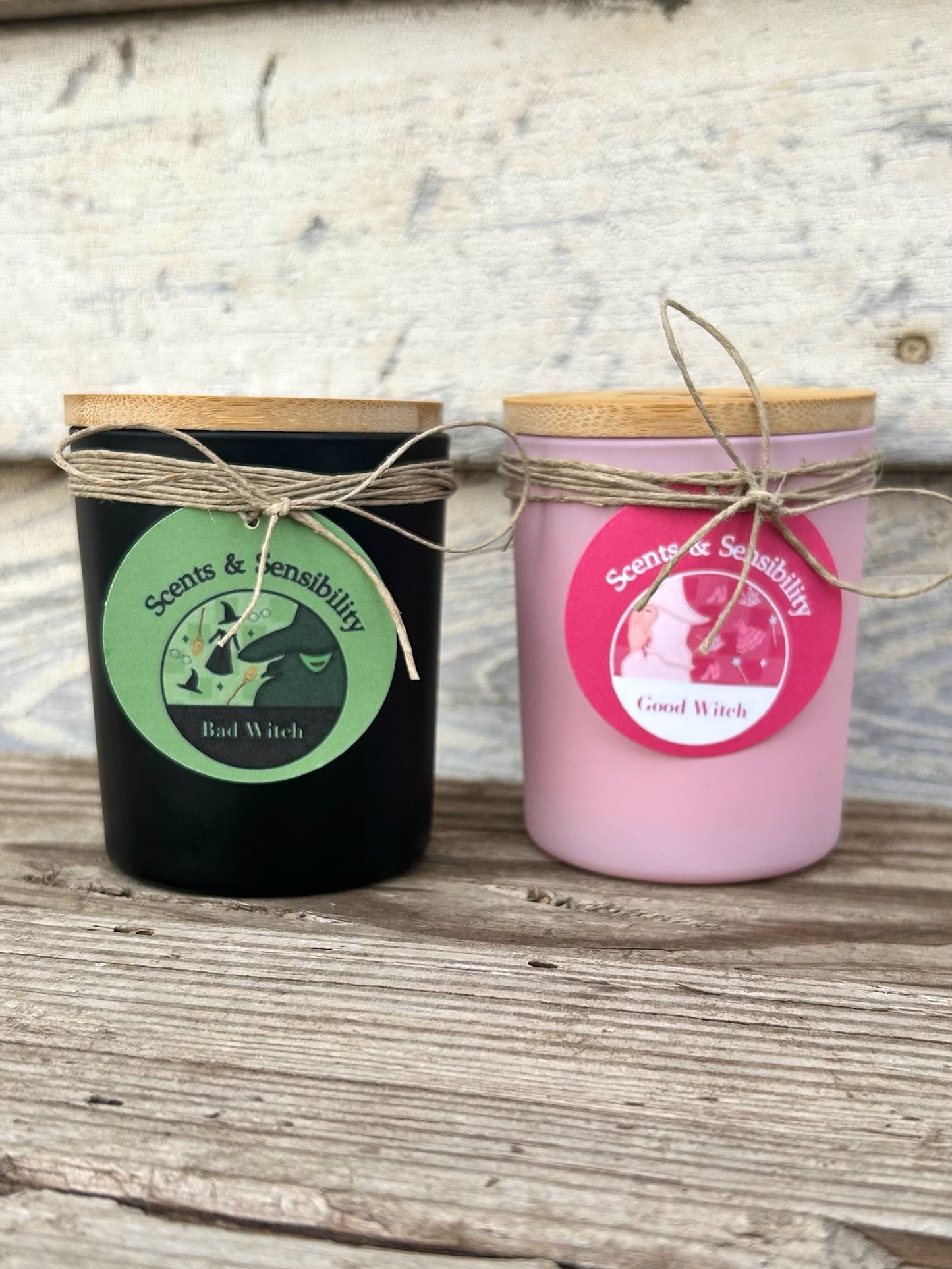 Wicked Inspired Wood Wick Candles