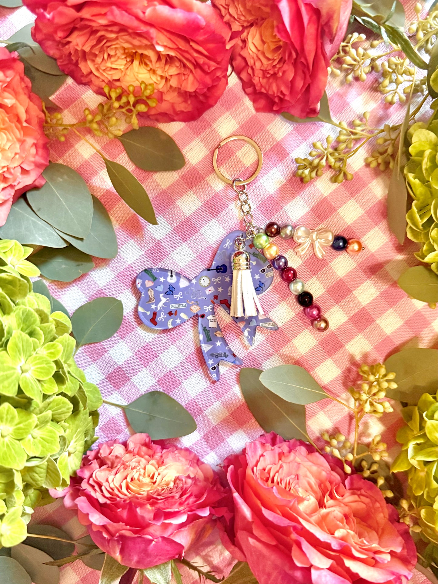 The Eras Inspired Key Chain & Bag Charm