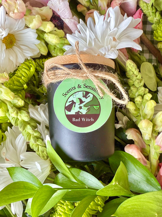 Wicked Inspired Wood Wick Candles