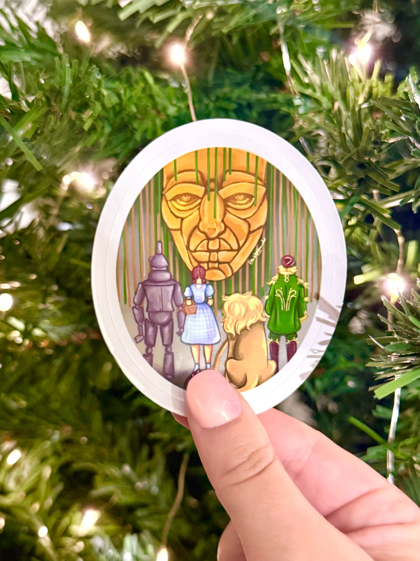 Wizard of Oz Inspired Sticker