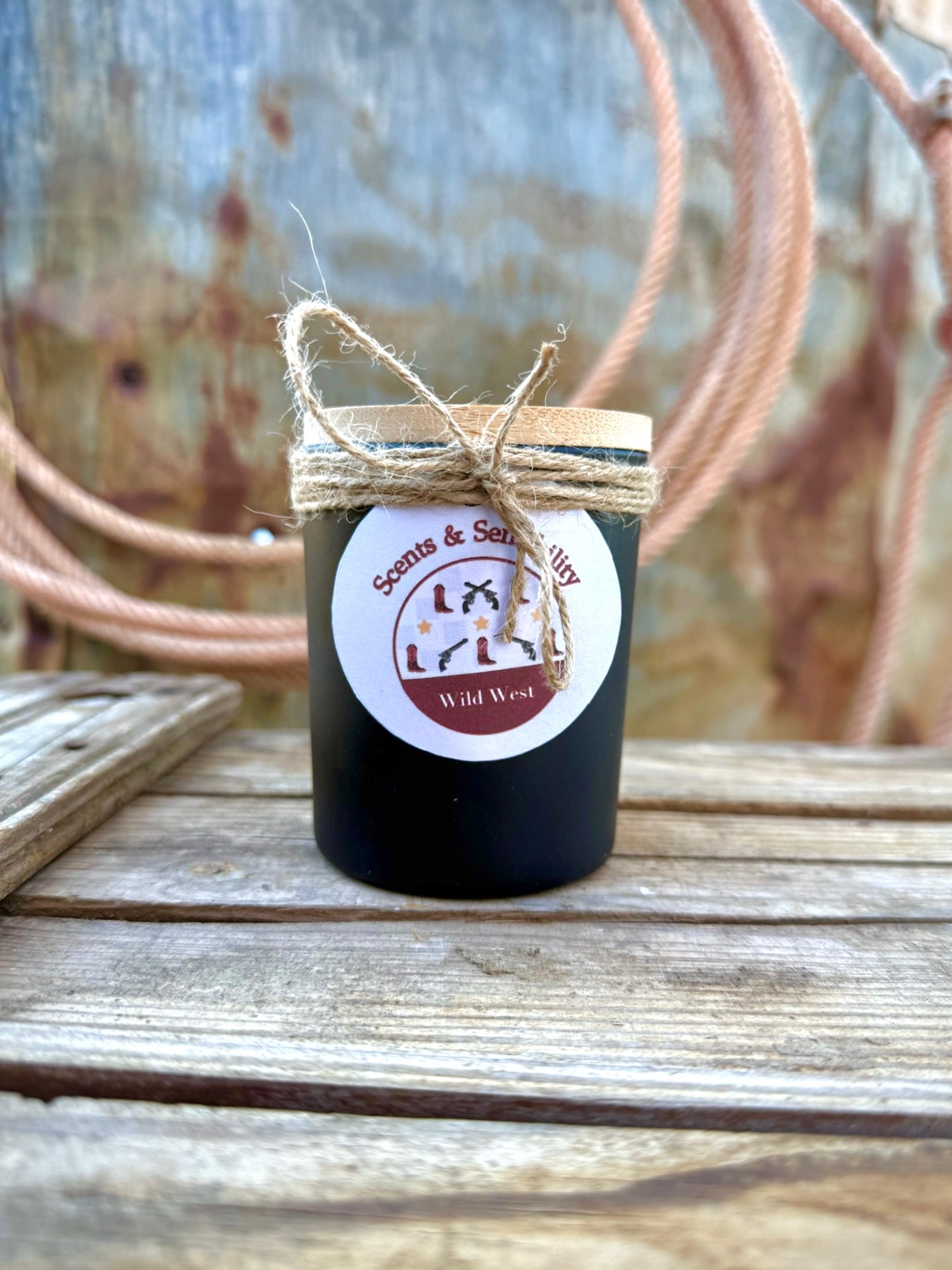 Wild West Candle