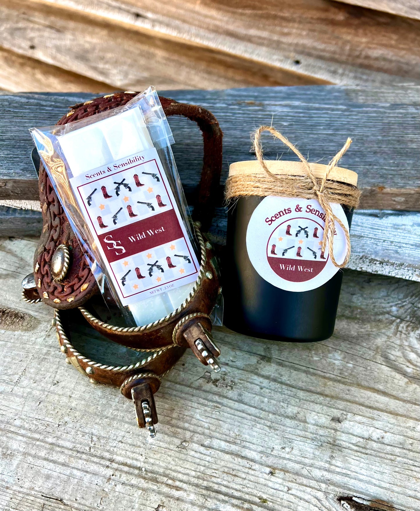 Wild West Candle
