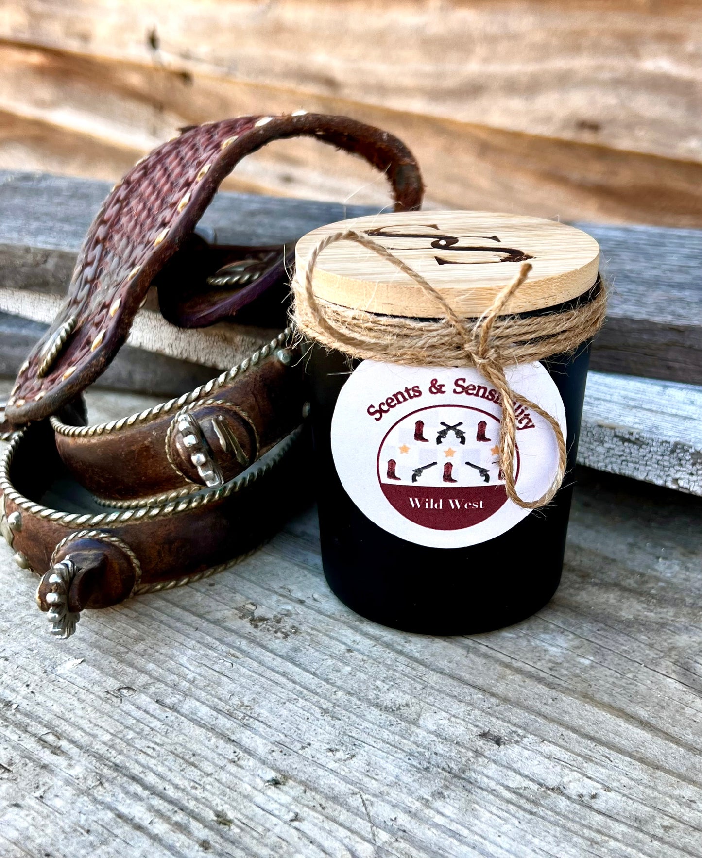Wild West Candle