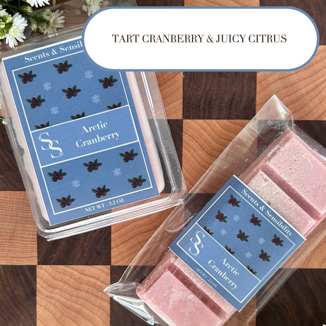 Arctic Cranberry Scented Natural Handmade Wax Melts