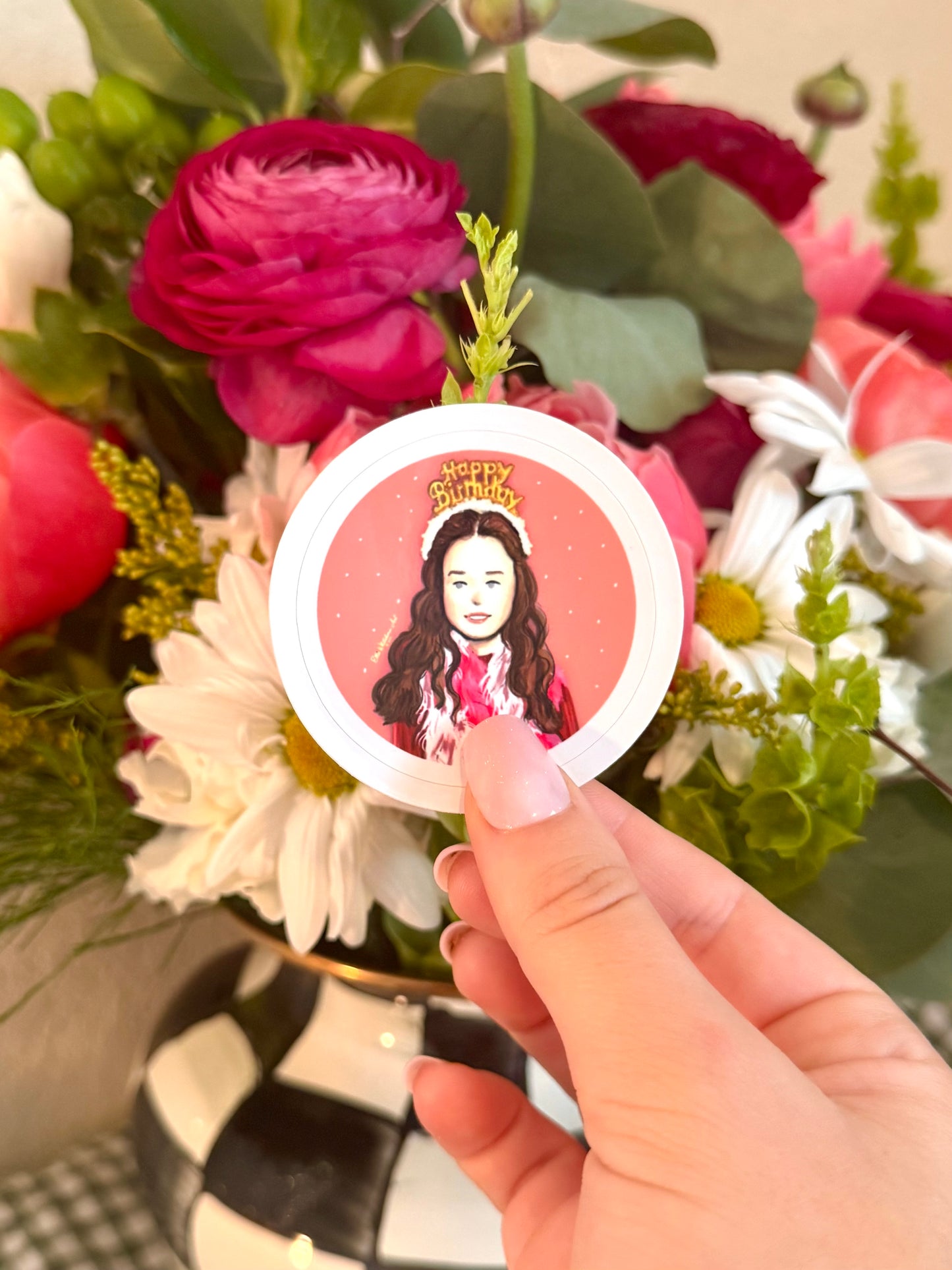 Rory Birthday Gilmore Girls Inspired Sticker