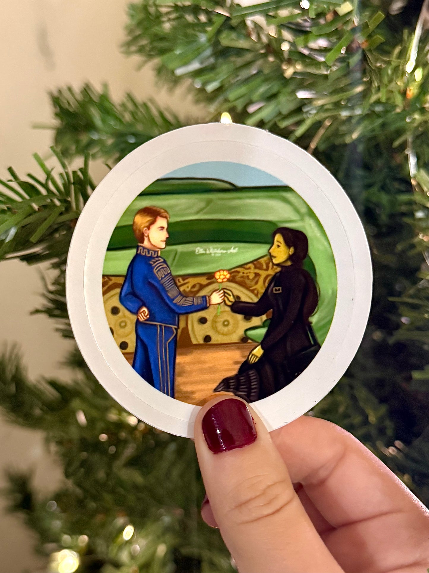 Wicked Elphaba & Fiyero Sticker