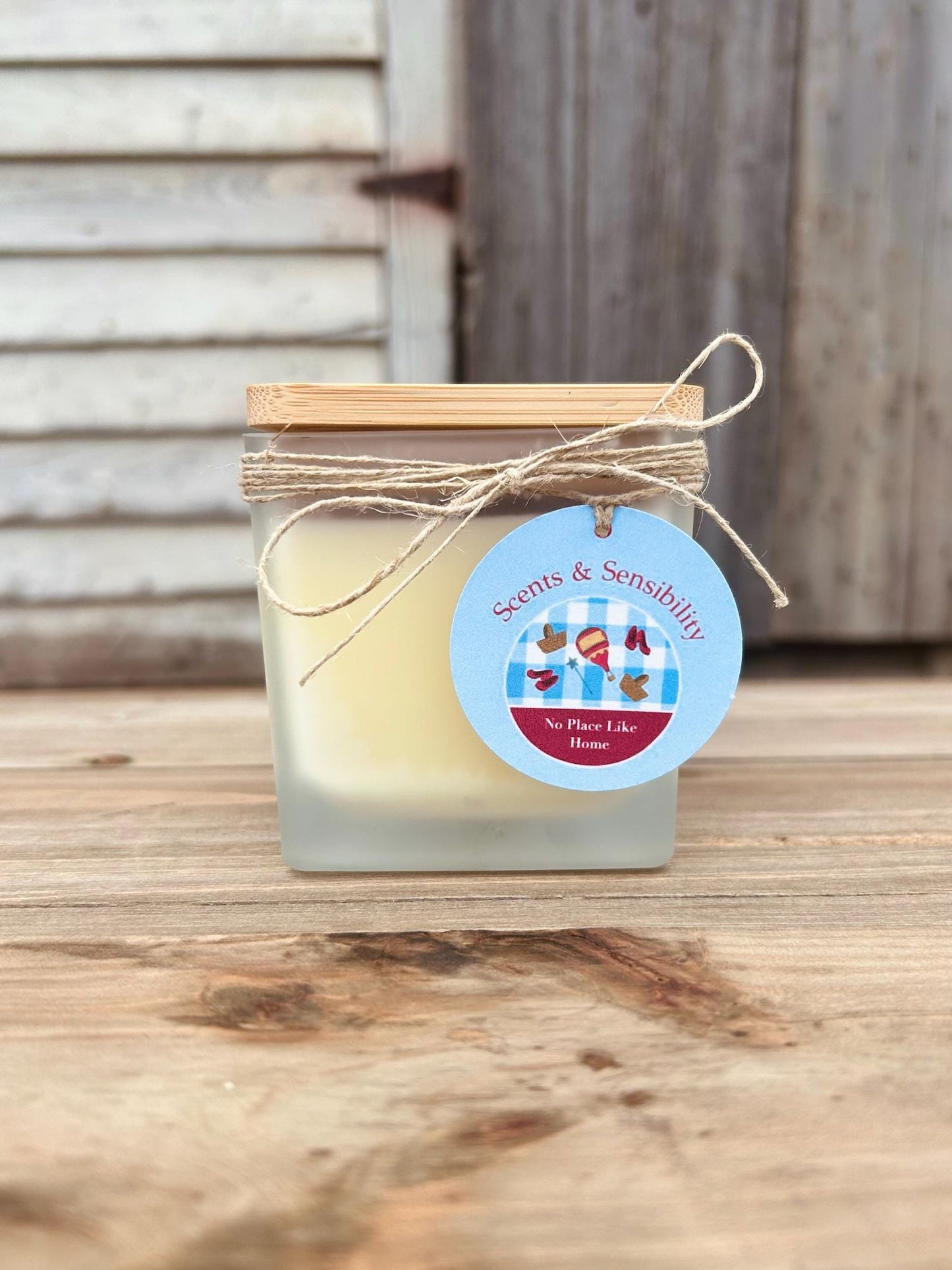 Wizard of Oz Inspired No Place Like Home Boutique Style Candle, Cinnamon Roll Scent