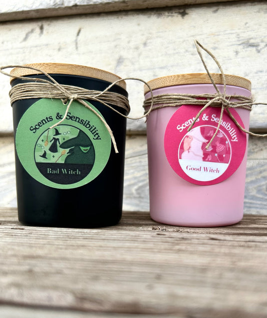 The Witches of Oz Inspired Candles Wicked, Cotton Candy and Cologne