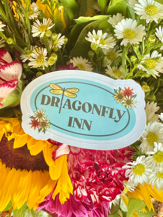Gilmore Girls Dragonfly Inn Sticker
