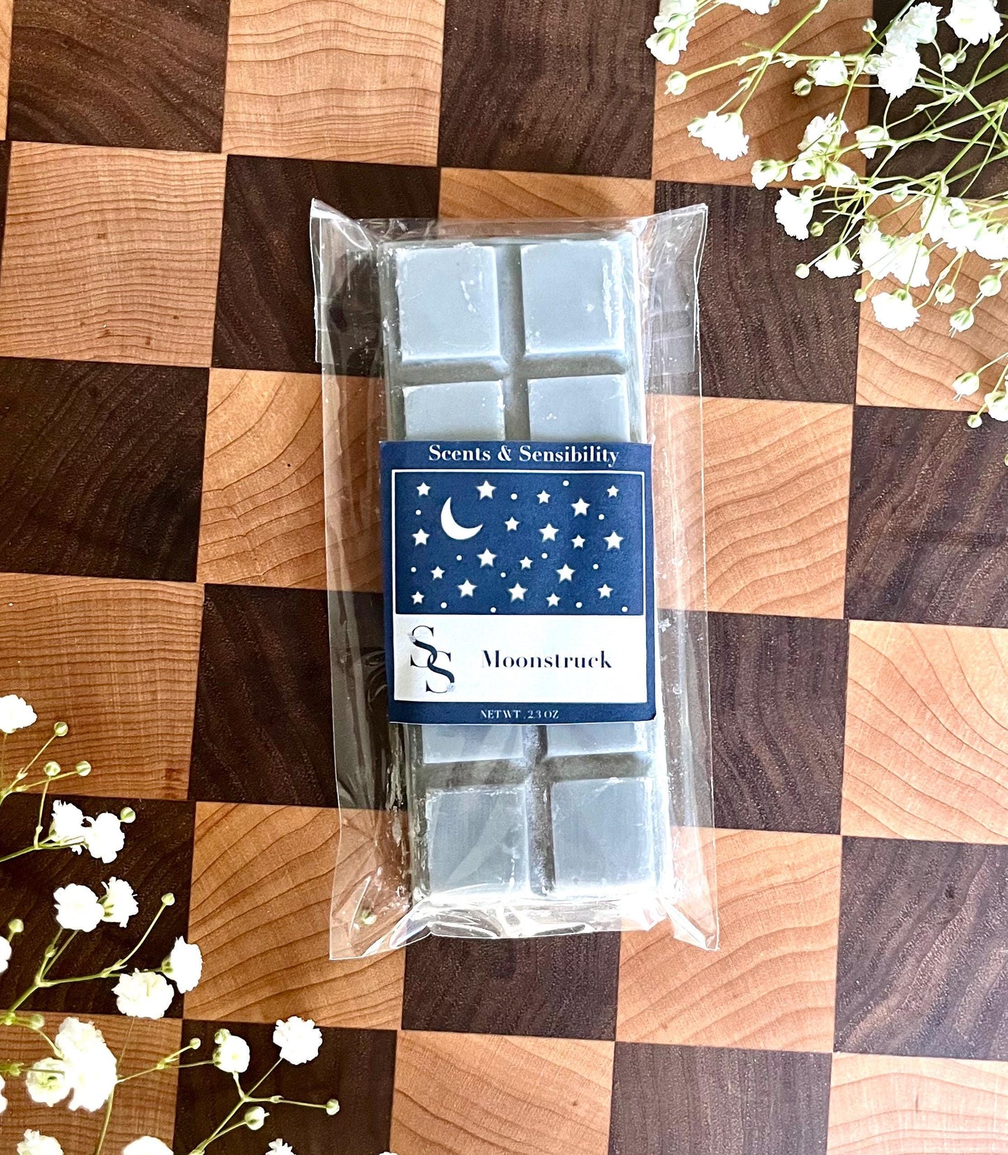 Moonstruck, Natural Handmade Wax Melts and Snap Bar