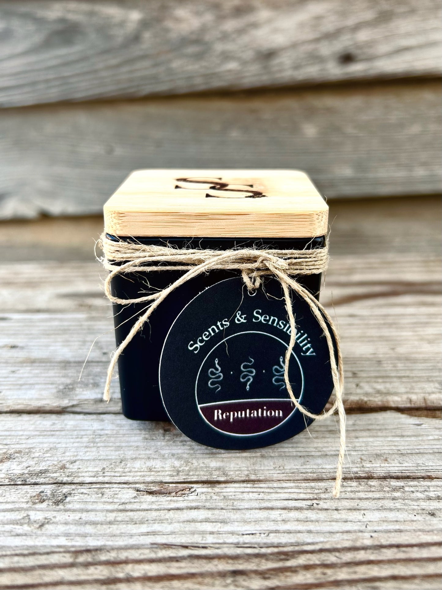 Reputation Boutique Style Candle, Swiftie Inspired- Cologne Scent The Eras Collection