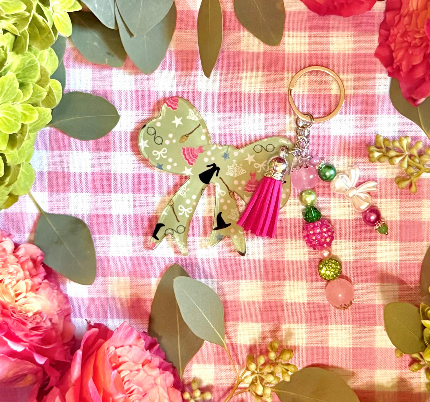 Wicked Inspired Key Chain & Bag Charm