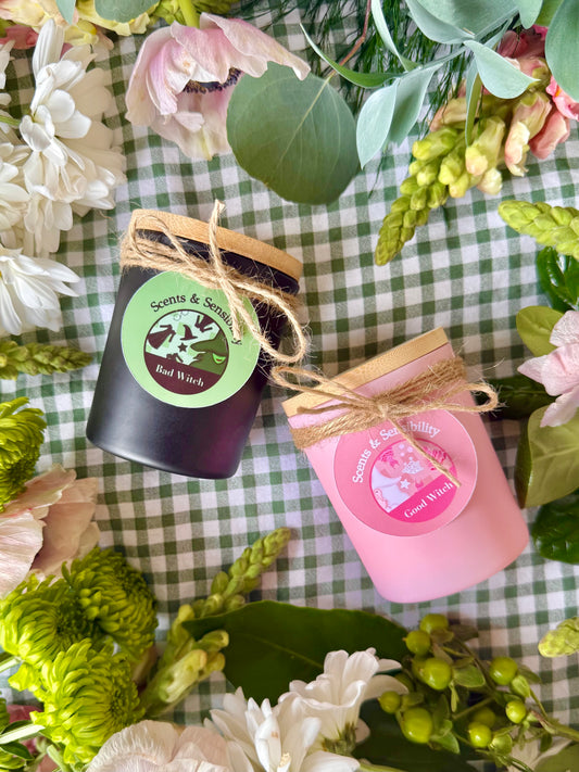 Wicked Inspired Wood Wick Candles