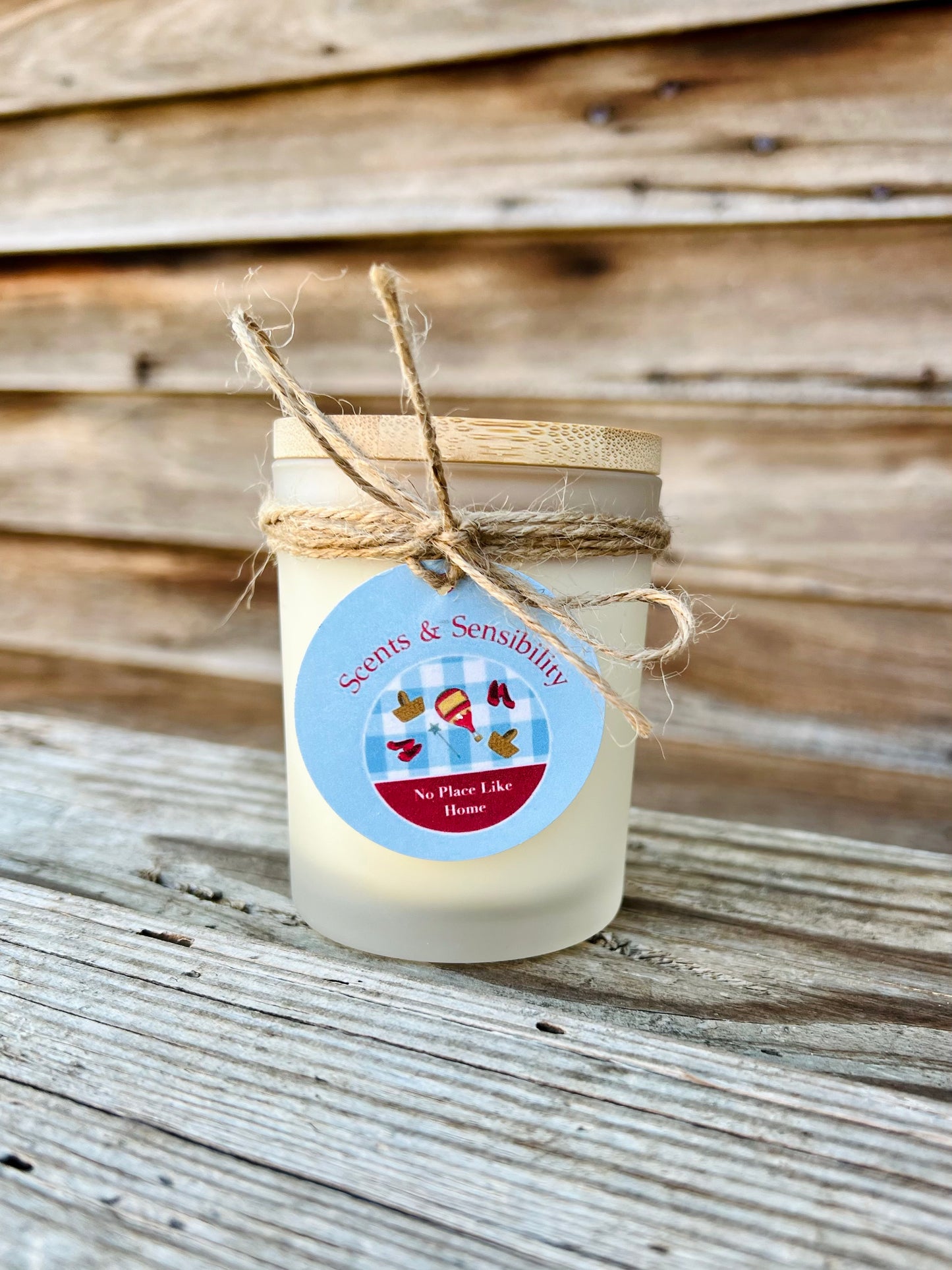 No Place Like Home Wood Wick Candle