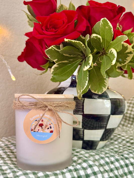 Showgirl Inspired Candle