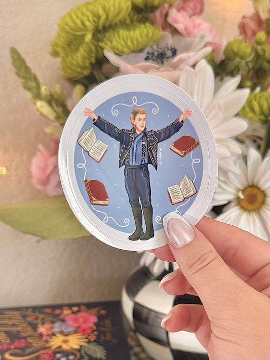 Wicked Dancing Through Life Inspired Sticker