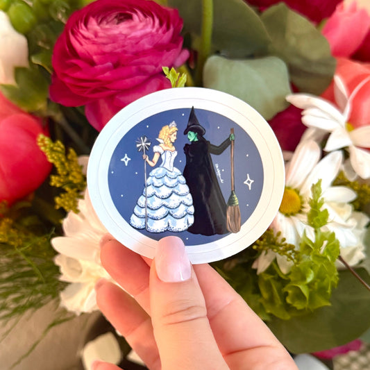 Wicked Broadway Inspired Sticker