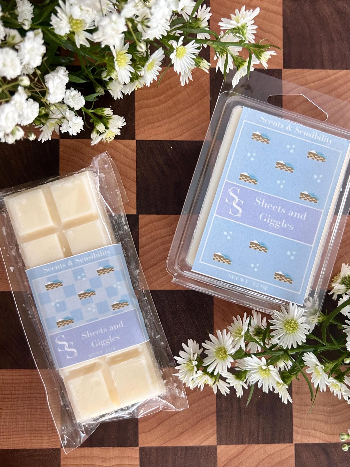 Sheets & Giggles, Handmade Wax Melts, Laundry detergent scent